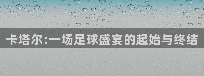 看世界杯：卡塔尔:一场足球盛宴的起始与终结